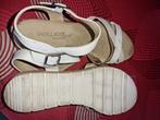 nr 56 sandalen, Verzenden, Wit, Sandalen of Muiltjes, Zo goed als nieuw