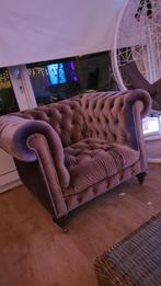 Luxe Chesterfield fauteuil, Huis en Inrichting, Fauteuils, Chesterfield, 75 tot 100 cm, Ophalen of Verzenden, Zo goed als nieuw