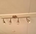 Te koop plafond opbouw verlichting draaibare 4 spots led., Ophalen of Verzenden, Zo goed als nieuw, Led