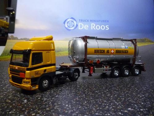Tekno DAF CF Bertschi, Hobby en Vrije tijd, Modelauto's | 1:50, Nieuw, Bus of Vrachtwagen, Tekno, Ophalen of Verzenden