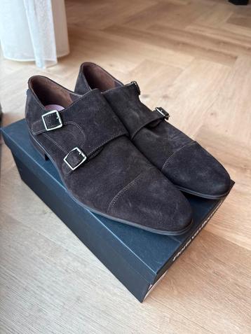 Floris van Bommel Bruin Suede Schoenen maat  39 1/3 beschikbaar voor biedingen