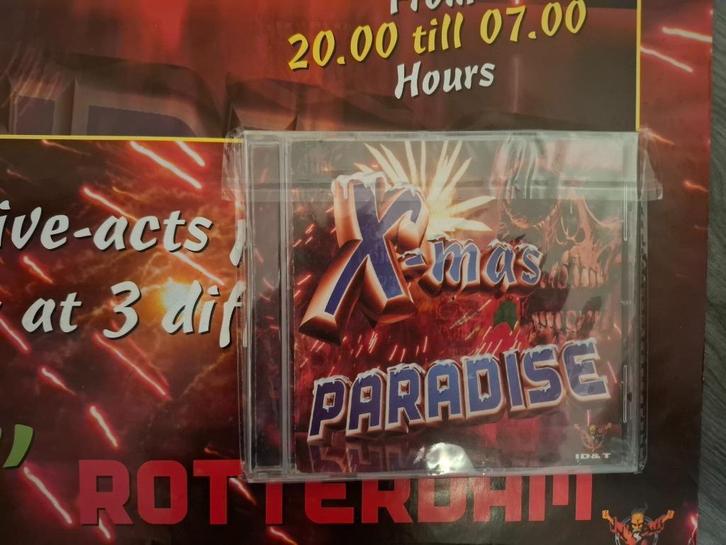 X-mas paradise La Xala Rotterdam poster en cd (set), Cd's en Dvd's, Cd's | Pop, Zo goed als nieuw, 1980 tot 2000, Ophalen of Verzenden