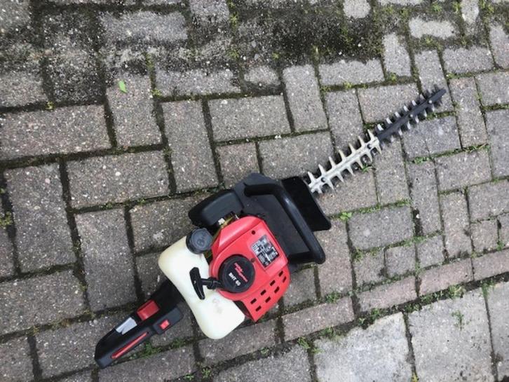 Ikra Mogatec heggenschaar benzine, Tuin en Terras, Heggenscharen, Gebruikt, Benzine, Ophalen of Verzenden