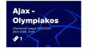 Ticket ajax-olympiacos topplek 2e rij, Tickets en Kaartjes, Sport | Voetbal, Eén persoon, September