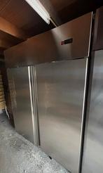 Hoeeca rvs professionele dubbeldeurs vriezer vrieskast, Ophalen of Verzenden, Metaal, Containerberging