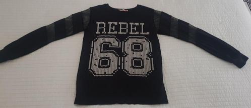 Rebel trui zwart maat s koton transparante mouwen truien, Kleding | Dames, Truien en Vesten, Zo goed als nieuw, Maat 36 (S), Zwart