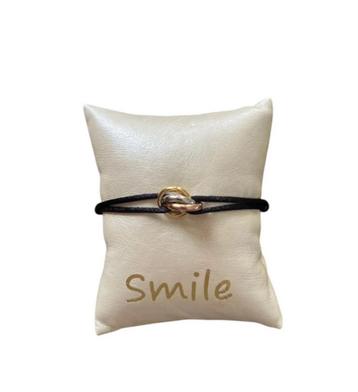 Satijnkoord armbandje Three Colour Stainless steel  beschikbaar voor biedingen