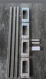 Freesmal scharnieren'scharnieren 114 x 89'scharniermal, Ophalen of Verzenden, Zo goed als nieuw, Overige typen, Rvs