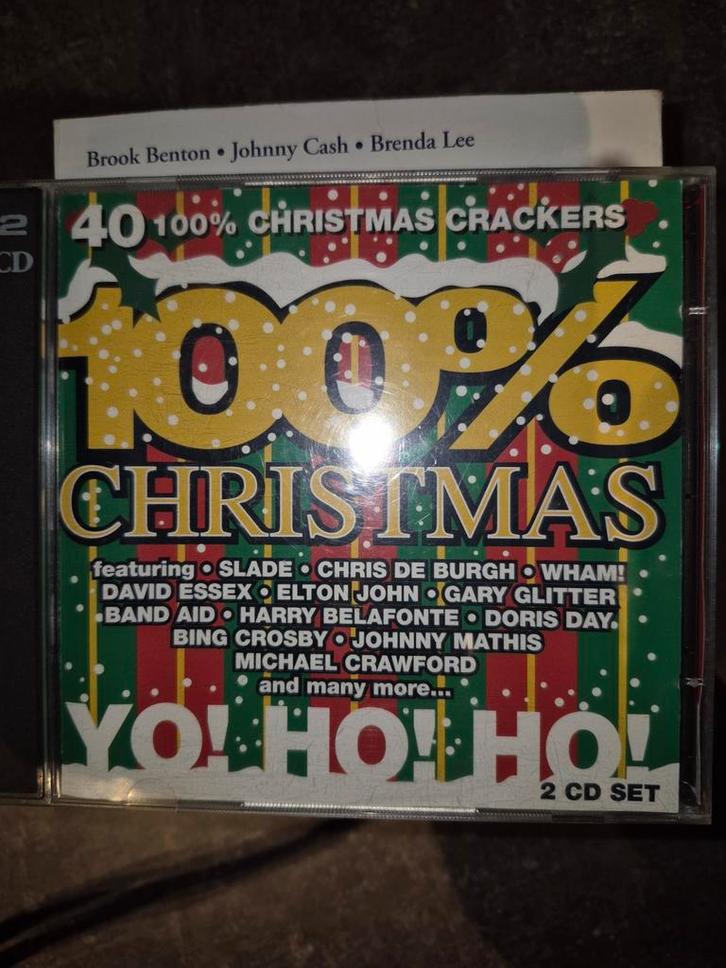 CD Box 2 Stuk - 100% Christmas Crackers, Cd's en Dvd's, Cd's | Kerst en Sinterklaas, Gebruikt, Kerst, Boxset, Ophalen of Verzenden