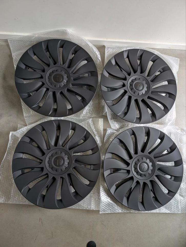 Nieuw in doos Tesla Model Y 19 inch wieldoppen - Gemini, Auto diversen, Wieldoppen, Nieuw, Ophalen of Verzenden
