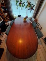 Multifunctoinele grote ovale tafel, zie beschrijving., Huis en Inrichting, Tafels | Eettafels, Ophalen, Gebruikt, 100 tot 150 cm
