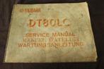 Yamaha DT80 LC 1983 motorcycle service manual anleitung, Ophalen of Verzenden, Yamaha