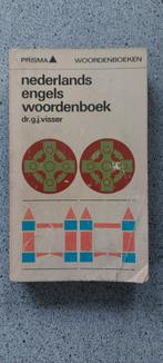 Prisma, Nederlands Engels Woordenboek,dr. G.J. Visser, Gelezen, Dr. G.J. Visser, Prisma of Spectrum, Ophalen of Verzenden