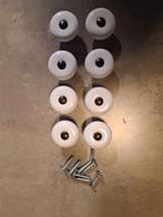 8x meubelknop porselein, Ophalen of Verzenden