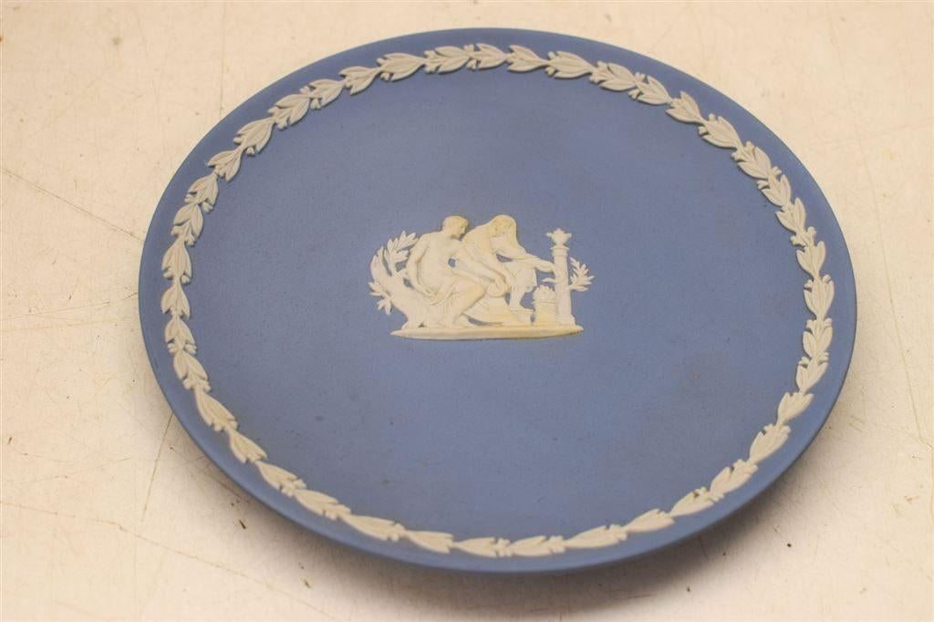 Blauw bordje 45356, Gebruikt, Ophalen of Verzenden, Bord(en), Wedgwood