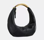 ZARA Ovale Tas Zwart/Goud - Nieuw, Ophalen of Verzenden, Nieuw, Zwart, Handtas