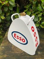 Esso Olieblik met messing dop, Verzamelen, Gebruikt, Ophalen of Verzenden, Gebruiksvoorwerp