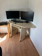 Bureau met uitschuifblad - Gratis ophalen, Ophalen, Met wielen, Gebruikt, Bureau