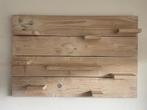 Wandecoratie steigerhout, Ophalen, Zo goed als nieuw