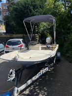Boston Whaler 15 classic Evinrude Etec 90pk met trailer, Watersport en Boten, Vis- en Consoleboten, Gebruikt, Ophalen, 70 pk of meer