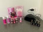 Pink gell lak set helemaal compleet, Sieraden, Tassen en Uiterlijk, Uiterlijk | Cosmetica en Make-up, Ophalen of Verzenden, Zo goed als nieuw