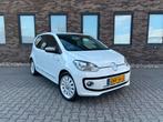 Volkswagen White Up! 75PK Airco Navi Cruise PDC Stoelverwarm, Voorwielaandrijving, Stof, Up!, 840 kg
