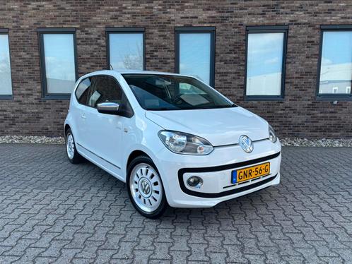 Volkswagen White Up! 75PK Airco Navi Cruise PDC Stoelverwarm, Auto's, Volkswagen, Bedrijf, up!, ABS, Airbags, Airconditioning