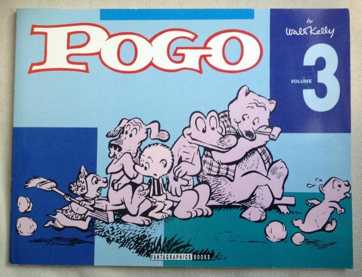 Pogo Volume 3 Walt Kelly Fantagraphics, Boeken, Stripboeken, Gelezen, Eén stripboek, Verzenden