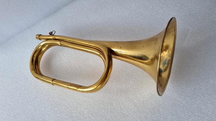 Messing Scheepstoeter / Hoorn, Muziek en Instrumenten, Blaasinstrumenten | Trompetten, Gebruikt, Overige typen, Ophalen of Verzenden