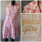 Schattige Gertie Couture jurk Korte vintage mouwloos mt 36, Ophalen of Verzenden, Roze, Maat 36 (S), Gedragen