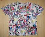 Stradivarius bedrukt wijd shirt maat 164 (s). Van 100% katoe, Gebruikt, Meisje, Ophalen of Verzenden, Shirt of Longsleeve