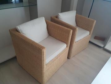 Rieten stoelen  beschikbaar voor biedingen