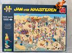 100% Complete puzzel JVH - Sand Sculptures - 1000 stukjes, Hobby en Vrije tijd, Ophalen of Verzenden, 500 t/m 1500 stukjes, Zo goed als nieuw