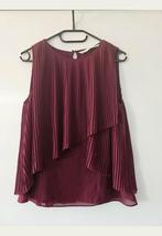 Nieuw van Zara een prachtige bordeauxrode blouse mt xs., Ophalen of Verzenden, Nieuw, Maat 34 (XS) of kleiner