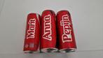 Coca Cola blikken met naam: Marit, Pepijn en Anna, Verzamelen, Blikken, Ophalen of Verzenden, Zo goed als nieuw, Overige