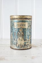 Oud koffieblikje sneeuwwitje | Bobbie’s Home, Ophalen of Verzenden, Zo goed als nieuw, Koffie, Overige merken