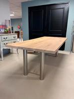- SERA COLLECTIE - Dirty Maxx eettafel, Ophalen, Eikenhout, 50 tot 100 cm, Rechthoekig