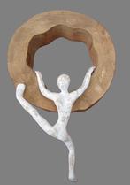 kunstwerk : klimmend mannetje, Ophalen