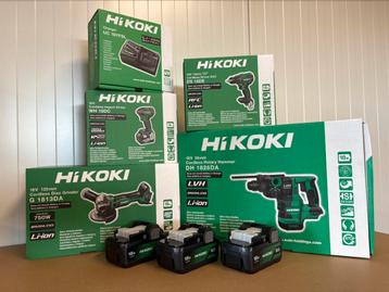 HiKOKI 18V Gereedschapset beschikbaar voor biedingen