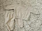 Beige jogginpak - maat 74, Ophalen, Zo goed als nieuw, Hema, Pakje