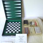 spelletjesbox, dammen, schaken, dobbelen, kaarten, Hobby en Vrije tijd, Gezelschapsspellen | Bordspellen, Een of twee spelers
