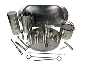 Stelton Cylinda 60's cocktail shaker ijsemmer Deens design beschikbaar voor biedingen