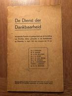 1945 Bevrijding Drachten. De Dienst der Dankbaarheid op, Verzenden, Gelezen