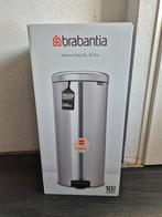 Brabantia NewIcon Pedaalemmer 30L - Nieuw in doos, Met pedaal, Nieuw, Ophalen of Verzenden, Rvs