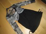 Speels tuniek-jurkje met bolero DREAMSTAR maat L snazzeys, Maat 38/40 (M), Dreamstar, Verzenden, Zwart