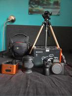 SONY A7II + SONY FE 28-70MM F/3.5-5.6 OSS + ACCESSOIRES, Ophalen, Zo goed als nieuw