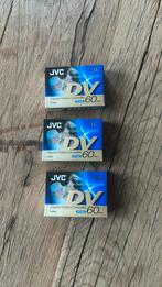 Jvc miniDV tapes 60ME DVM60 3 stuks, 2 t/m 25 bandjes, ., Overige genres, Ophalen of Verzenden