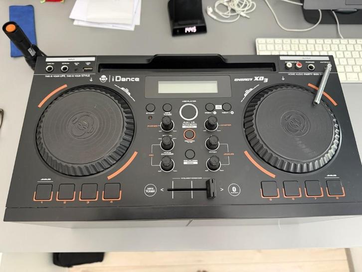 Alles in 1 - DJ Tafel / voor Kinderen - iDance Energy XD3, Muziek en Instrumenten, Dj-sets en Draaitafels, Gebruikt, Dj-set, Overige merken