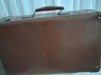 Vintage Bruine Koffer - Perfect voor Reizen!, Ophalen, Gebruikt, 50 tot 60 cm, Hard kunststof