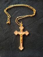 Ketting met kruisje, Verzamelen, Religie, Ophalen of Verzenden, Zo goed als nieuw, Sieraad